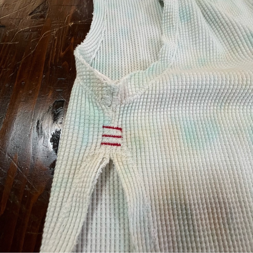 BDG Blue Marni Muscle Tank Top Urban Outfitters Sleeveless Light Blue Medium M - Picture 10 of 11
